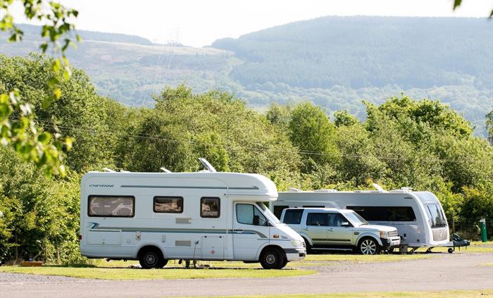 On site caravan park